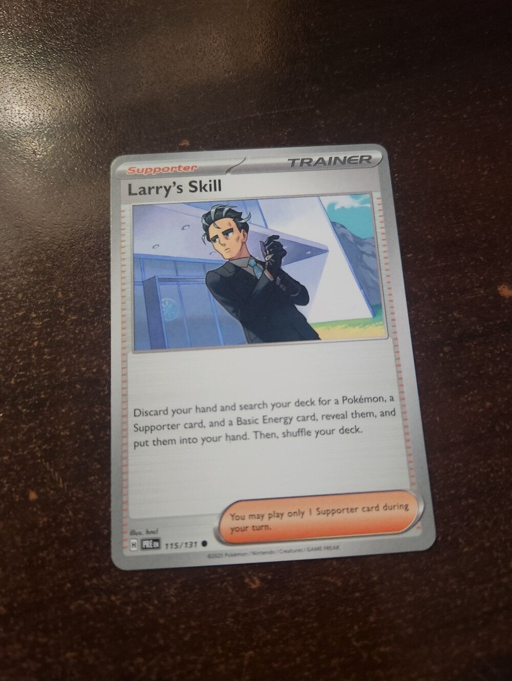 Larry's Skill - 115/131 - Prismatic Evolutions - Pokemon - NM/M